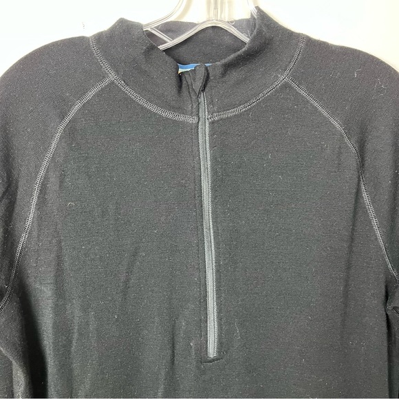 Meriwool Layers Men’s 250g Merino Extra Fine 1/4 Zip Sweater Size L - Picture 3 of 12